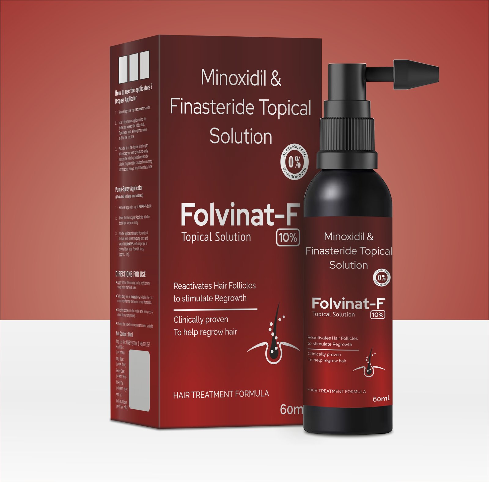Folvinat F10% Hair Serum